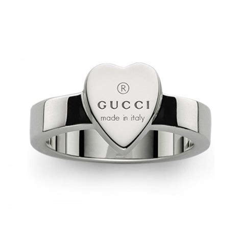 gucci heart ring size 9|gucci heart bracelet with trademark.